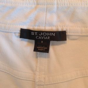 St John White Caviar Jeans Size 8
